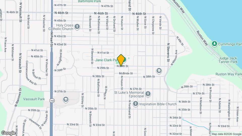5002 N 39th St Map and Location Details