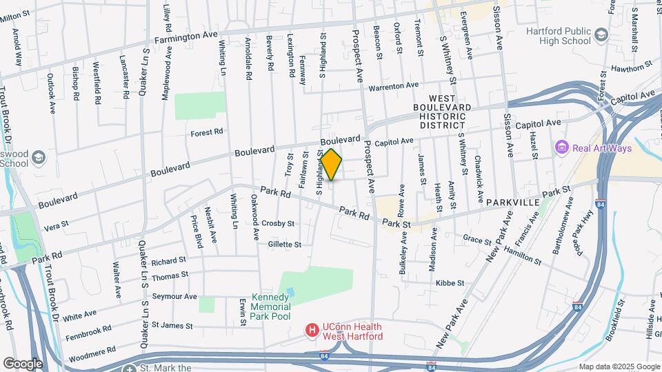 65 W Beacon St Map and Location Details