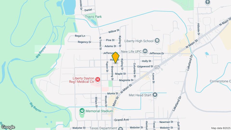 1602 Hawthorne St Map and Location Details