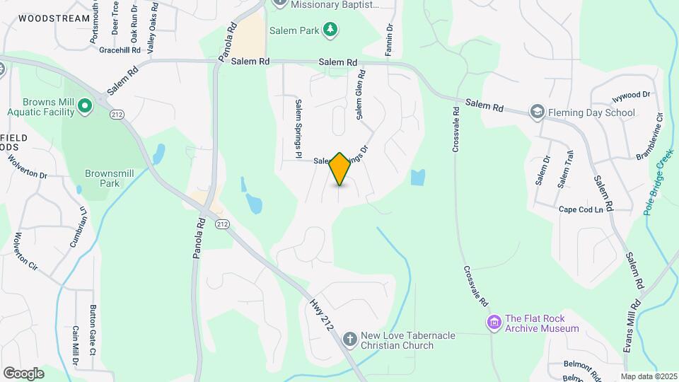 3740 Salem Meadows Dr Map and Location Details