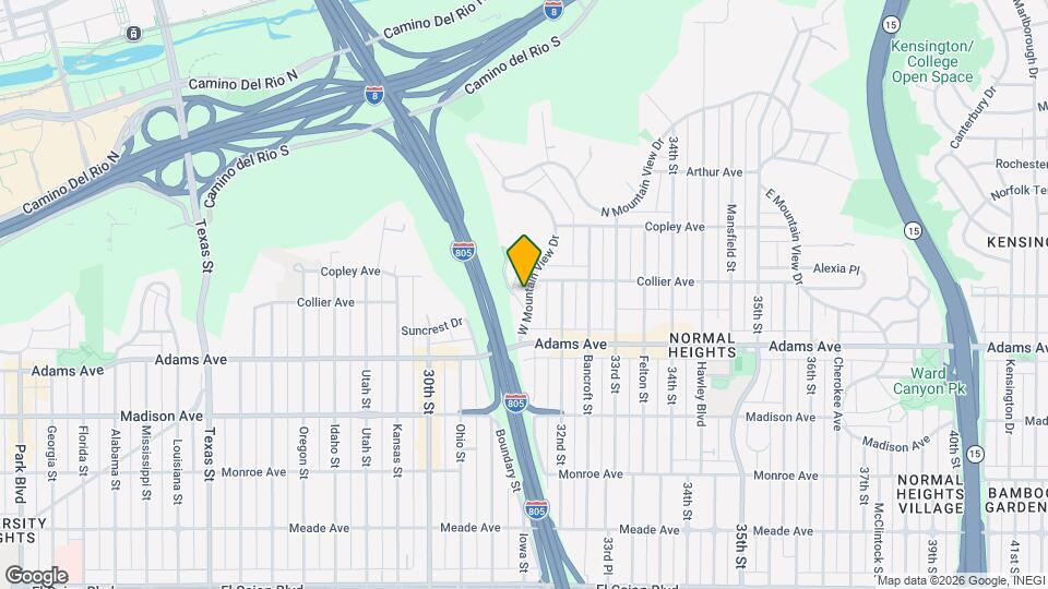 4778 W Mountain View Dr Mapa y Detalles de la Ubicación