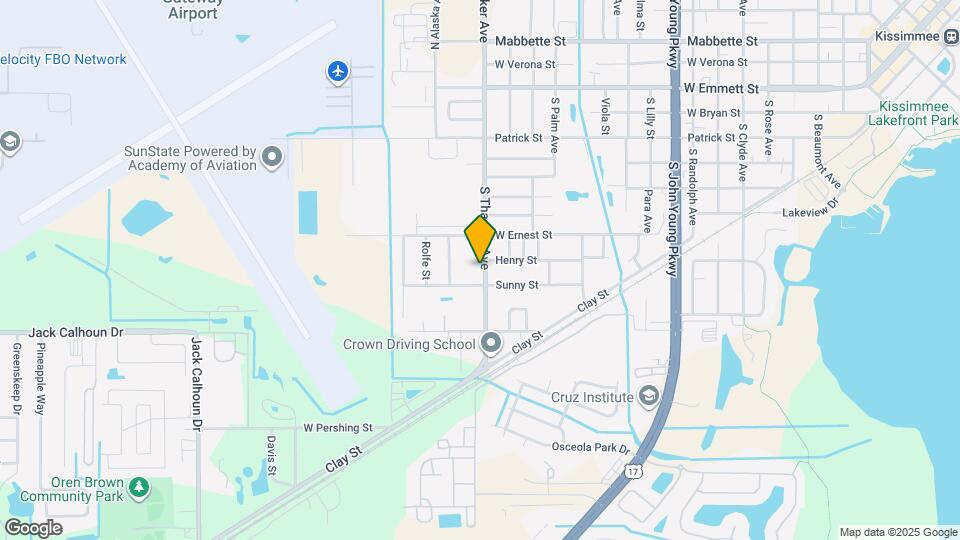 706 S Thacker Ave Map and Location Details