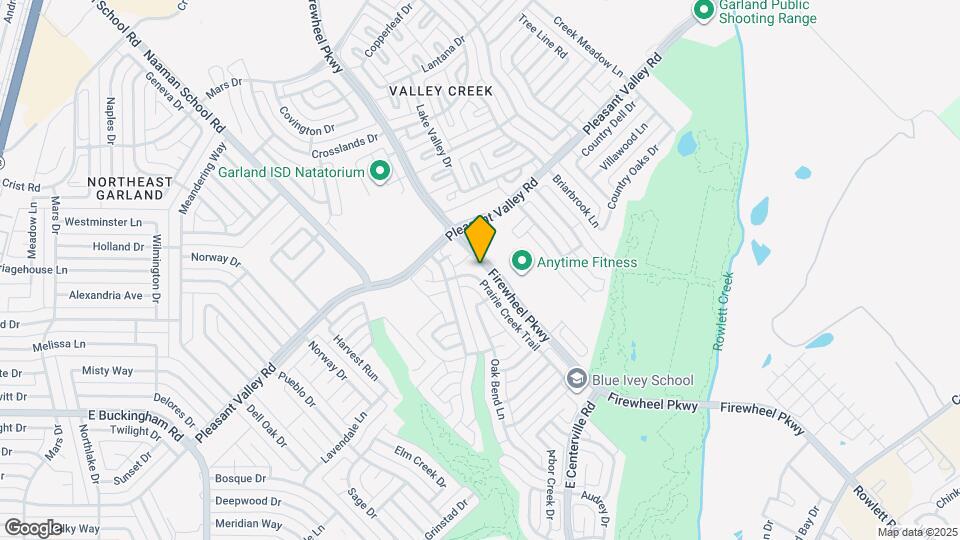 2218 Prairie Creek Trail Map and Location Details