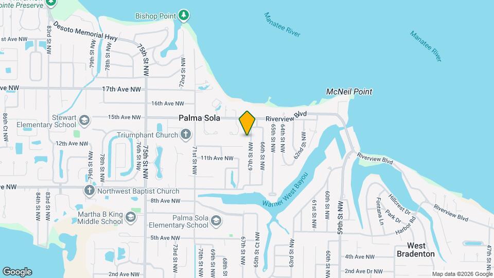 1216 67th St NW, Unit Apt. 310 Map and Location Details