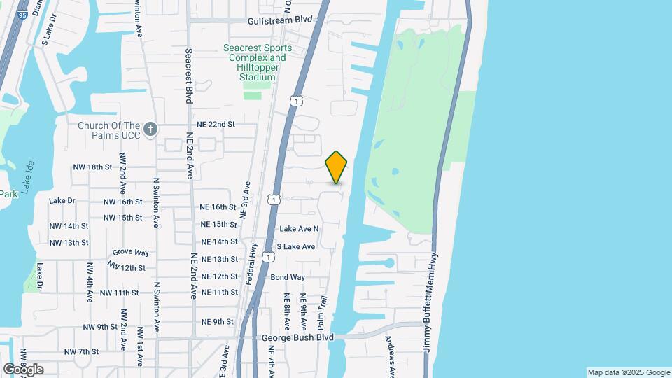 1750 Palm Trl, Unit Verano Map and Location Details