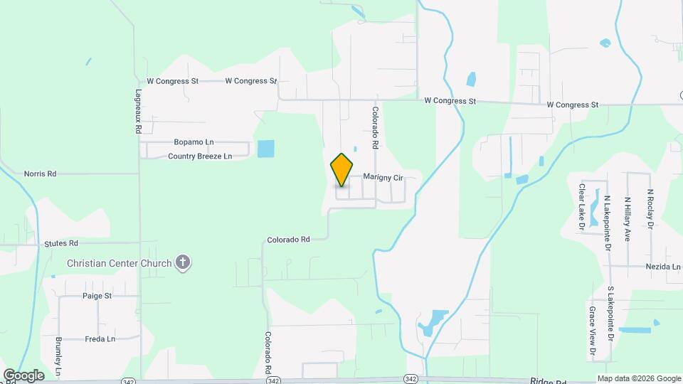 309 W Marigny Cir Mapa y Detalles de la Ubicación