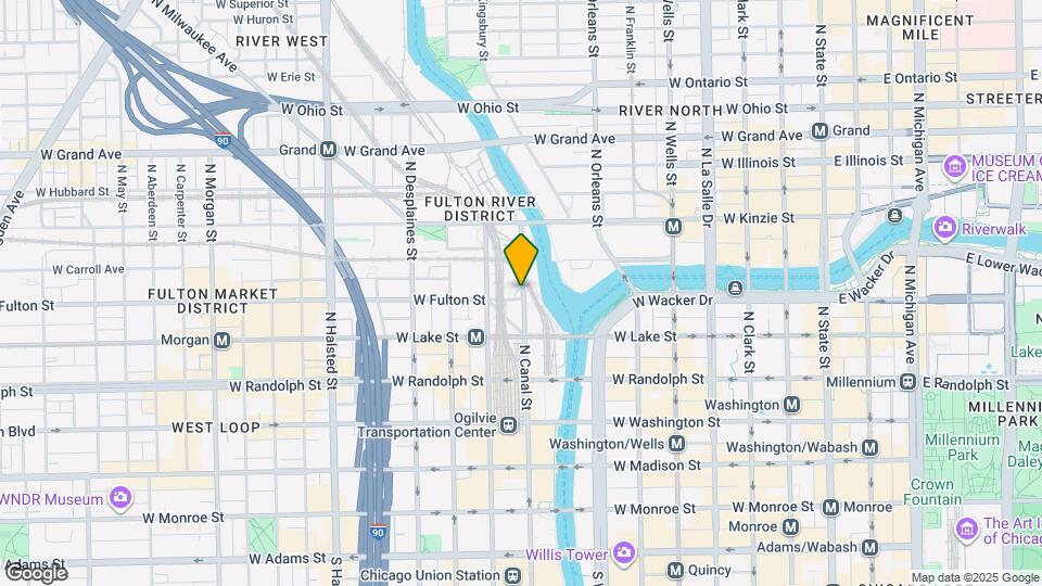 304 N Canal St Map and Location Details