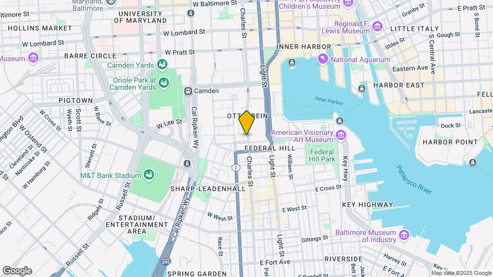 710 S Charles St Map and Location Details