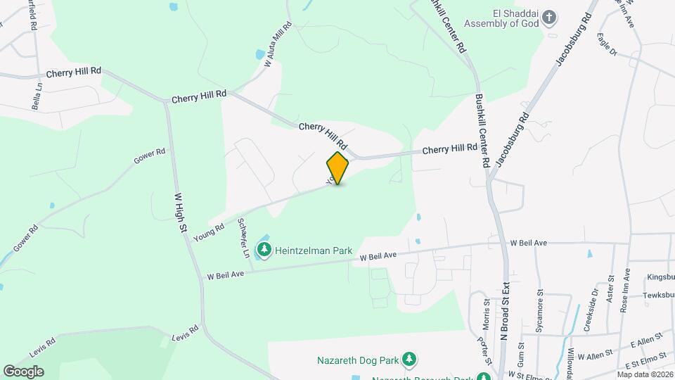 221 Young Rd Map and Location Details