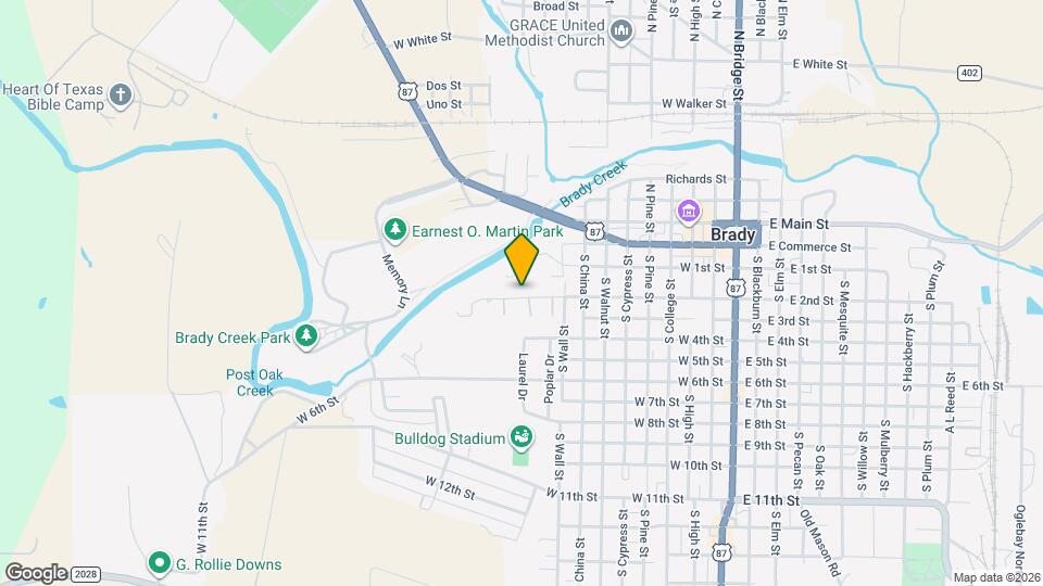 1008 W 2nd St Map and Location Details