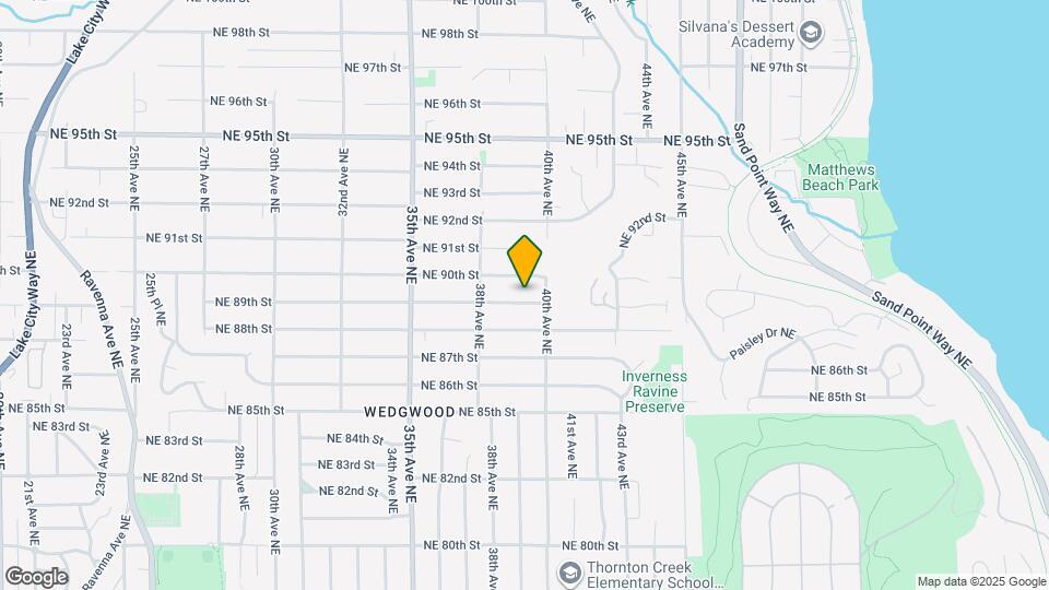 3840 NE 89th St Map and Location Details