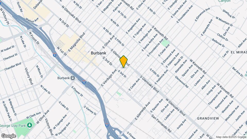 325 E Santa Anita Ave Map and Location Details
