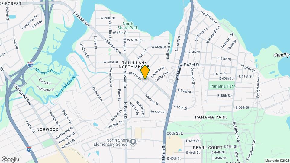 7048 Alpine St Map and Location Details