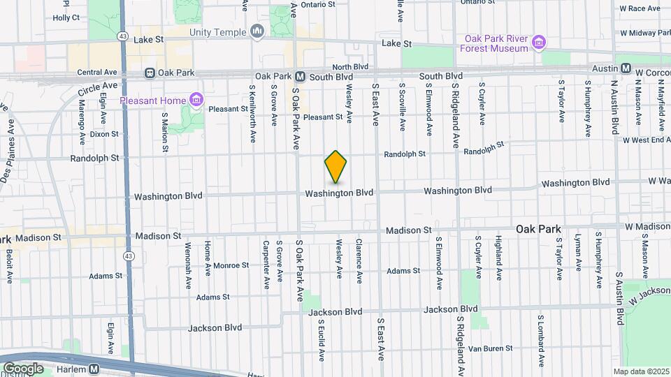 652 Washington Blvd Map and Location Details