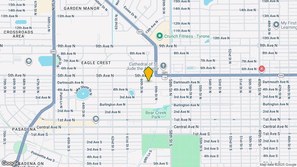 5924 Dartmouth Ave N Map and Location Details