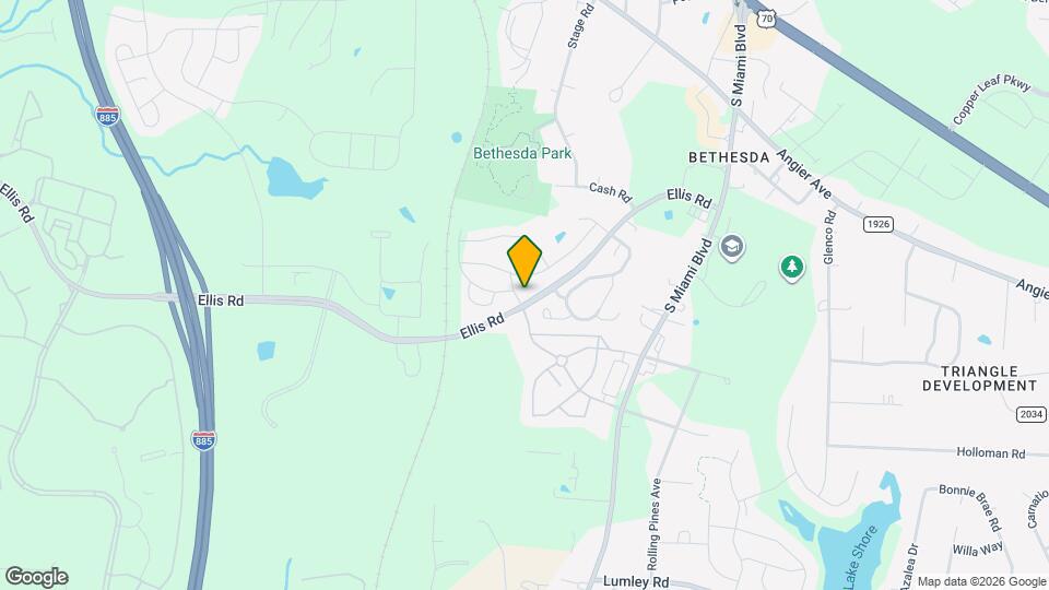 1002 Brookville Ln Map and Location Details