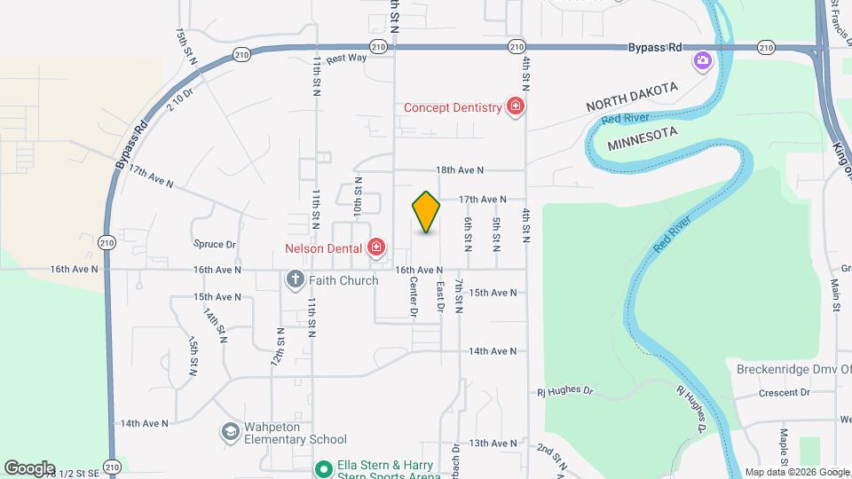 1612 8th St N Map and Location Details