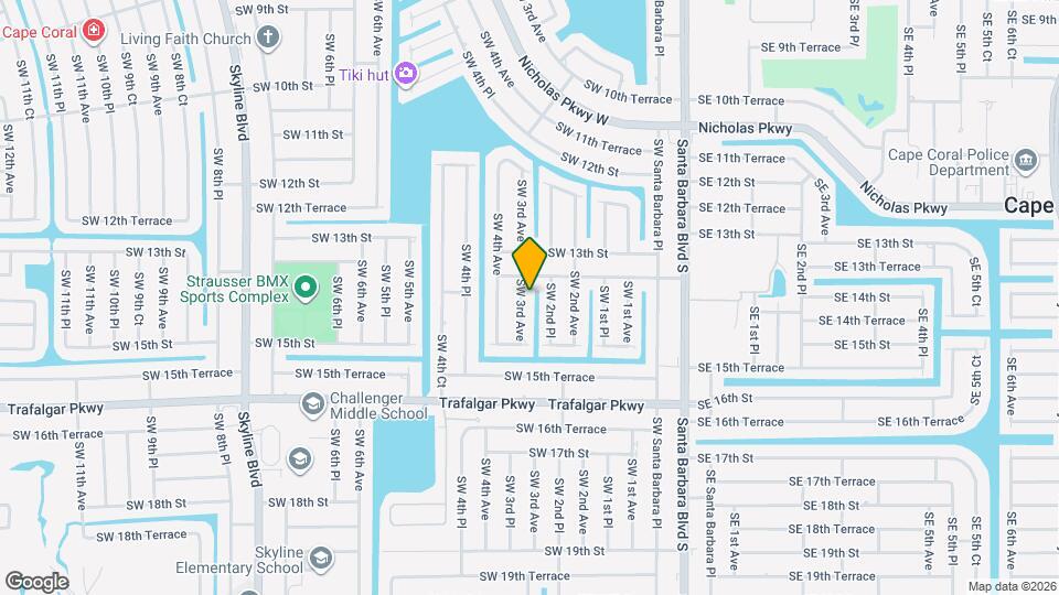 1327 SW 3rd Ave Map and Location Details