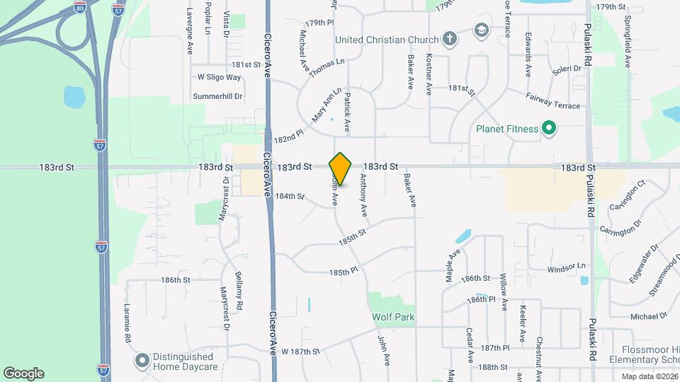 18331 John Ave Map and Location Details