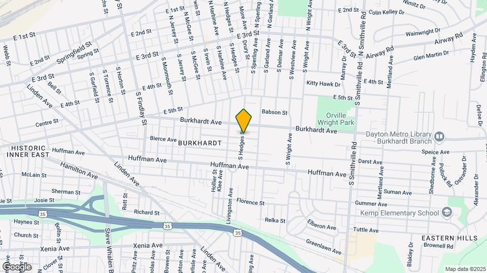 503 Sheridan Ave Map and Location Details