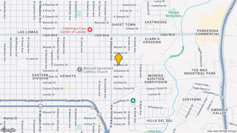 2901 Guerrero St, Unit 2901 Guerrero Mapa y Detalles de la Ubicación