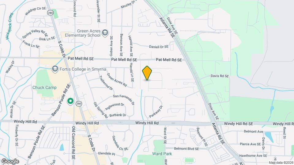 2150-2152 Wells Dr SE Map and Location Details