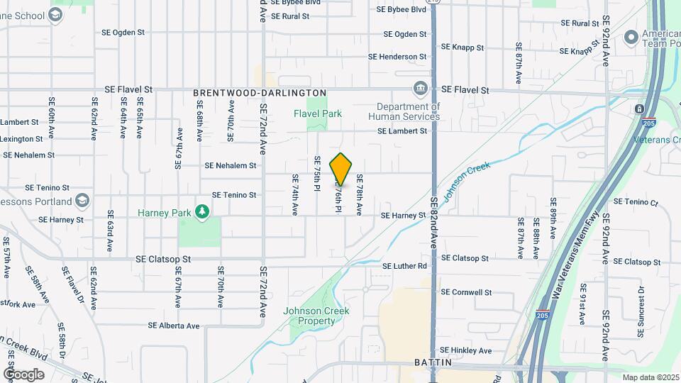 8202 SE 76th Pl Map and Location Details