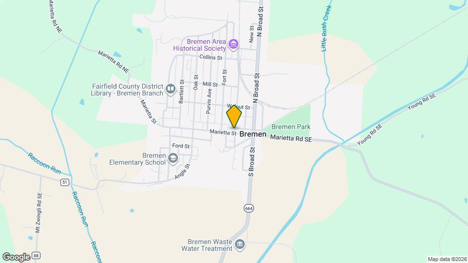 200 1/2 Marietta St Mapa y Detalles de la Ubicación