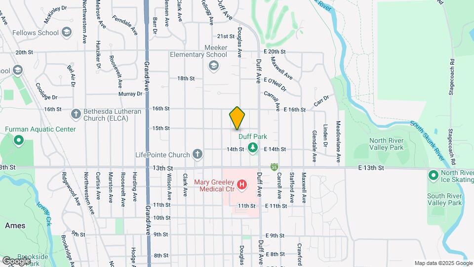 1425 Douglas Ave Map and Location Details