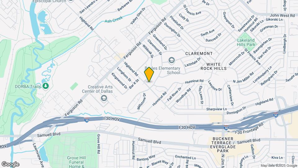 2441 Highland Rd Map and Location Details