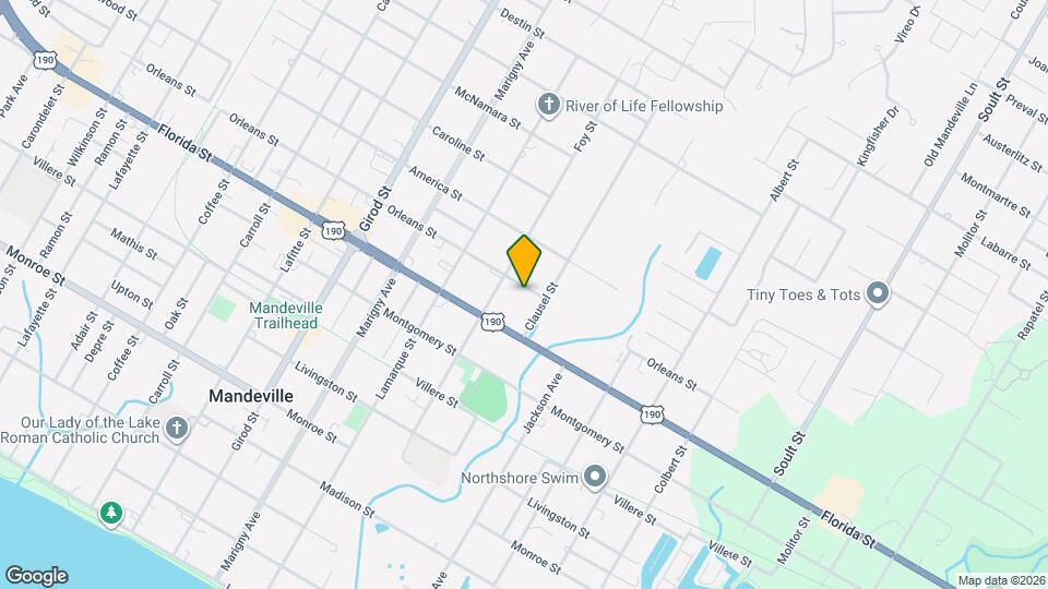 1670 Orleans St Map and Location Details