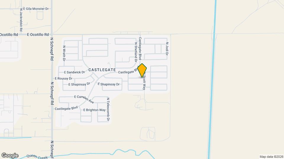 4643 E Rousay Dr Mapa y Detalles de la Ubicación