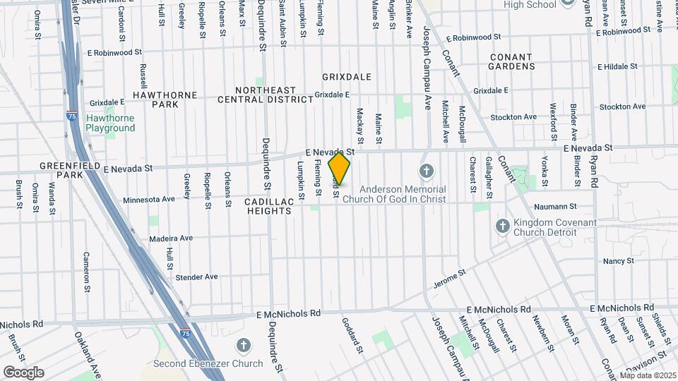 17840 Goddard St Map and Location Details
