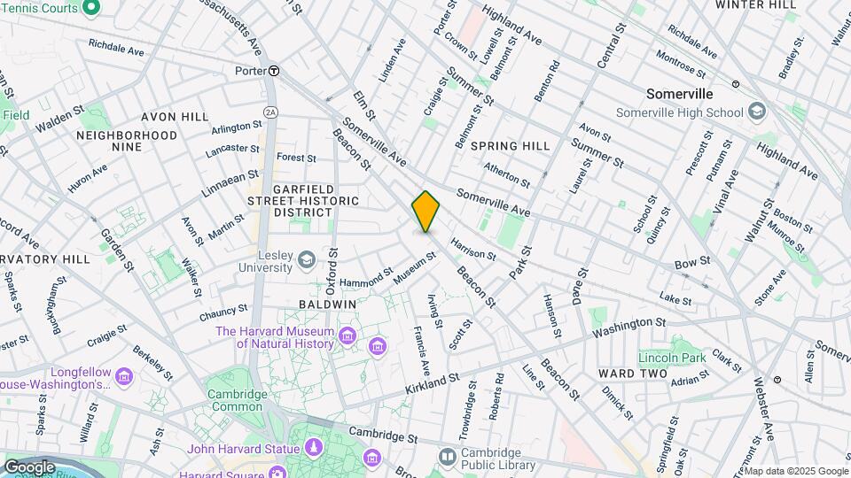 260 Beacon St, Unit 259-R Map and Location Details