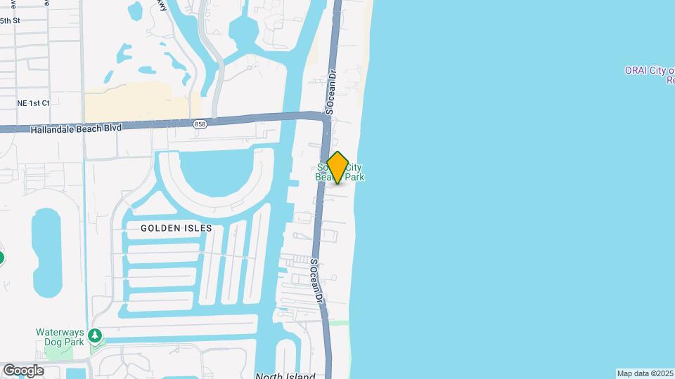 1904 S Ocean Dr Mapa y Detalles de la Ubicación