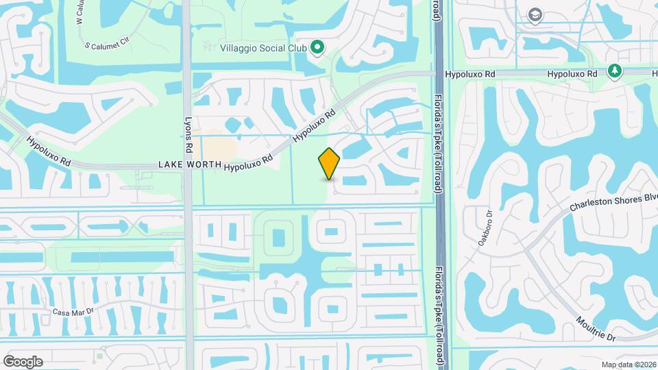 7363 Via Luria Map and Location Details