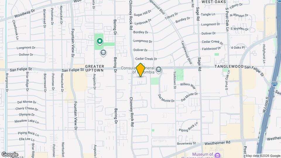 5643 Terwilliger Way Map and Location Details