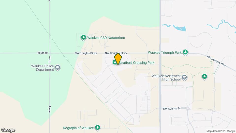 1214 NW Yorktown Dr Map and Location Details