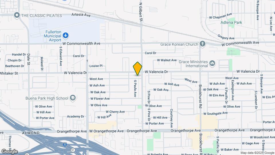 2323 W West Ave, Unit 2 Map and Location Details