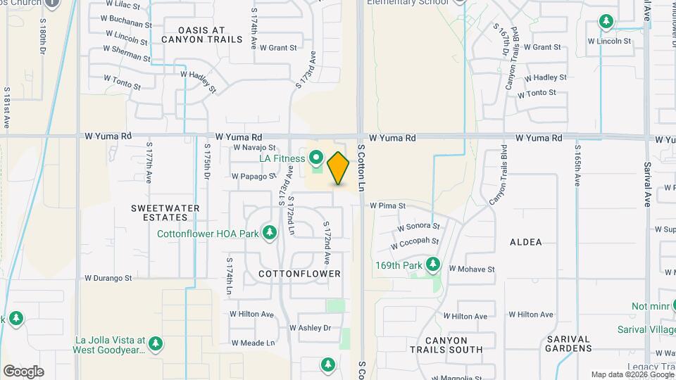 1491 S 171st Ln Map and Location Details