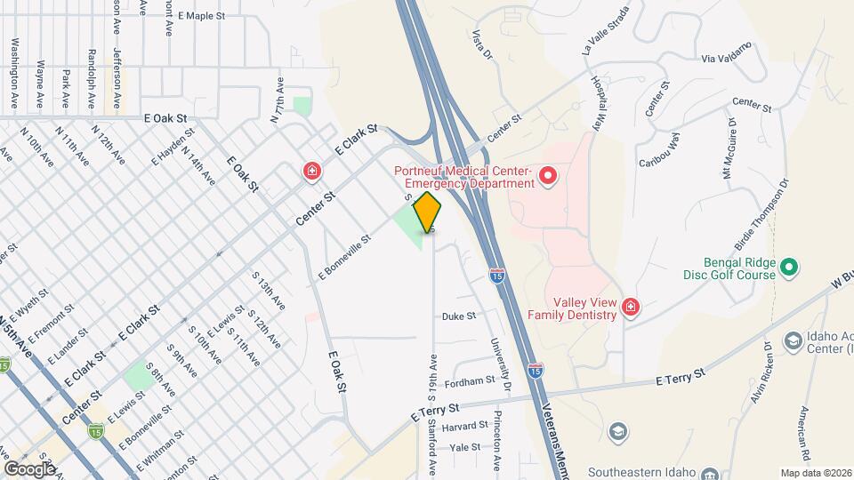 425 S 19th Ave, Unit Upstairs Map and Location Details