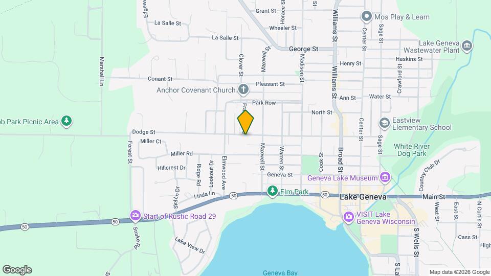 1300 Dodge St Map and Location Details