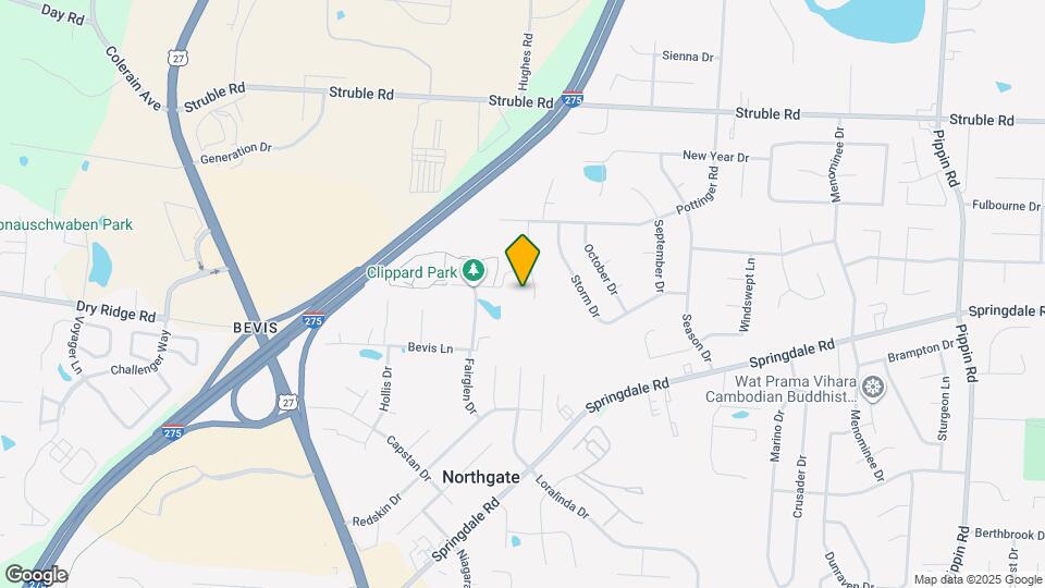 10203 Dewhill Ln Mapa y Detalles de la Ubicación