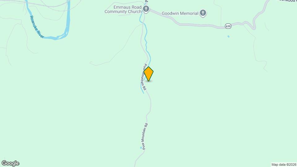 5886 Poor Mountain Rd Map and Location Details