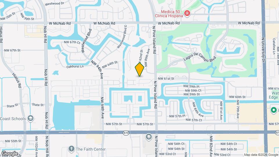 8813 NW Paradise Ct Map and Location Details