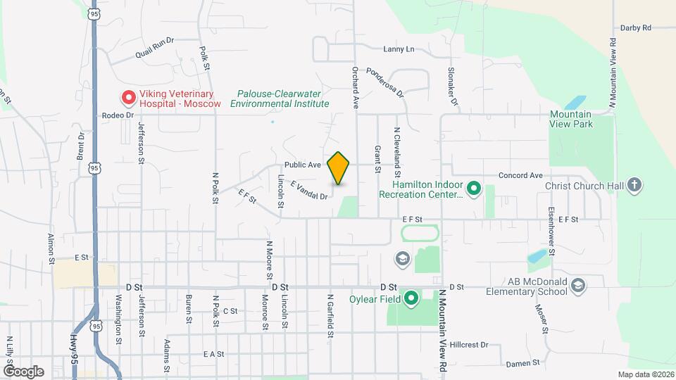 838-840 N Garfield St Mapa y Detalles de la Ubicación