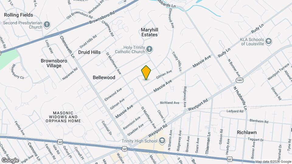 4019 Gilman Ave Map and Location Details