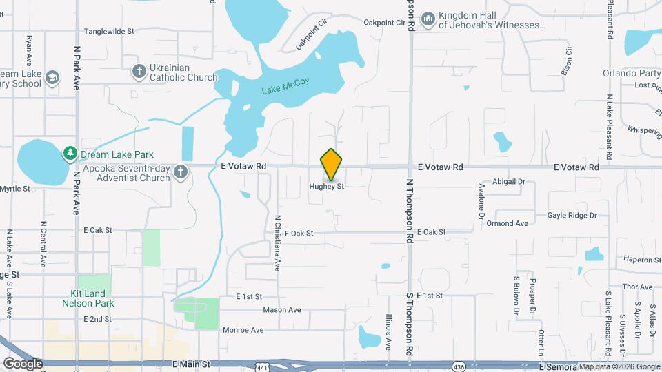 859 Hughey St Map and Location Details