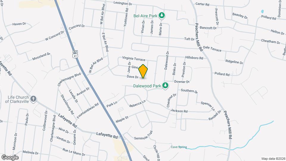 134 Dave Dr Map and Location Details