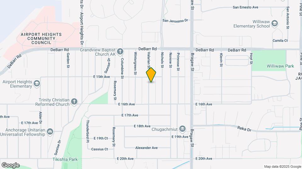 1521 Valarian St Map and Location Details